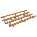 Jaypro Soccer Tip & Roll Bleacher (4 Row - Single Foot Plank)