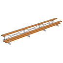 Jaypro Soccer Tip & Roll Bleacher (2 Row - Double Foot Plank)