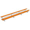 Jaypro Soccer Tip & Roll Bleacher (2 Row - Double Foot Plank)