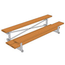 Jaypro Soccer Tip & Roll Bleacher (2 Row - Double Foot Plank)