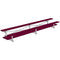 Jaypro Soccer Tip & Roll Bleacher (2 Row - Double Foot Plank)