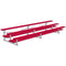 Jaypro Soccer All Aluminum Bleacher (3 Row - Double Foot Plank)