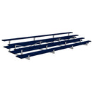 Jaypro Soccer All Aluminum Bleacher (4 Row - Double Foot Plank)