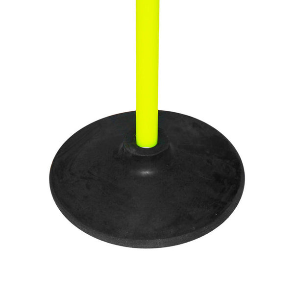 1" Agility Pole with Rubber Base by Soccer Innovations
