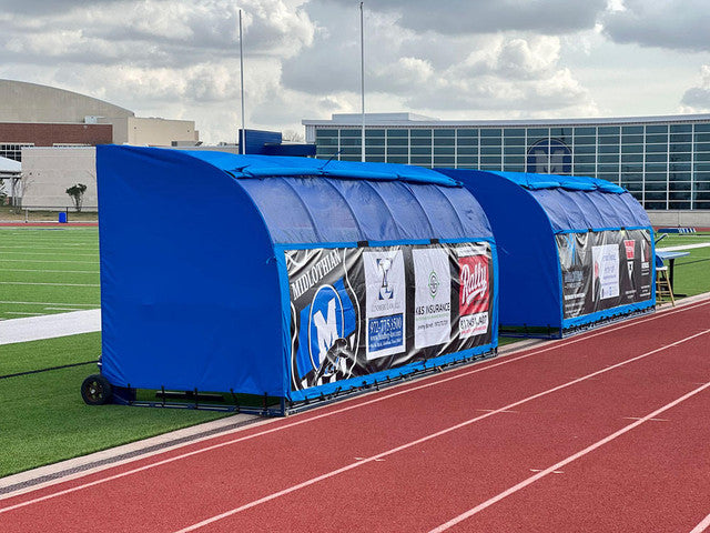 MVP IV Team Soccer Bench Shelter by Soccer Innovations