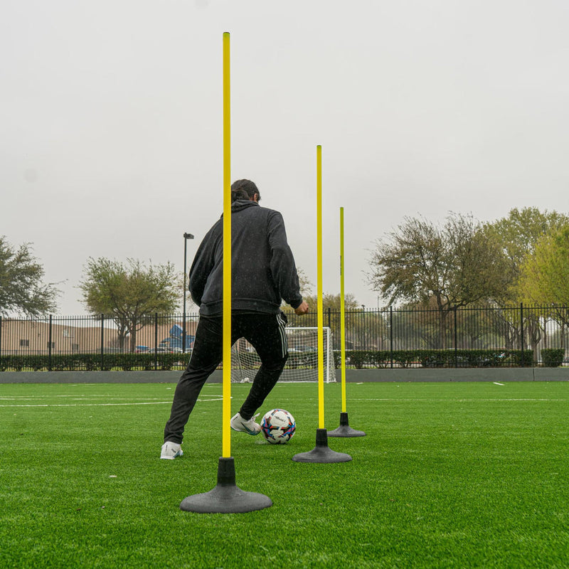 1'' Rubber Base for Agility Poles or Corner Flags by Soccer Innovations