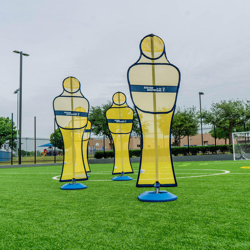 Soccer Wall Turf Mannequins by Soccer Innovations (Set of 4)