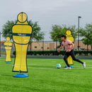 Soccer Wall Turf Mannequins by Soccer Innovations (Set of 4)