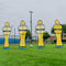 Soccer Wall Turf Mannequins by Soccer Innovations (Set of 4)