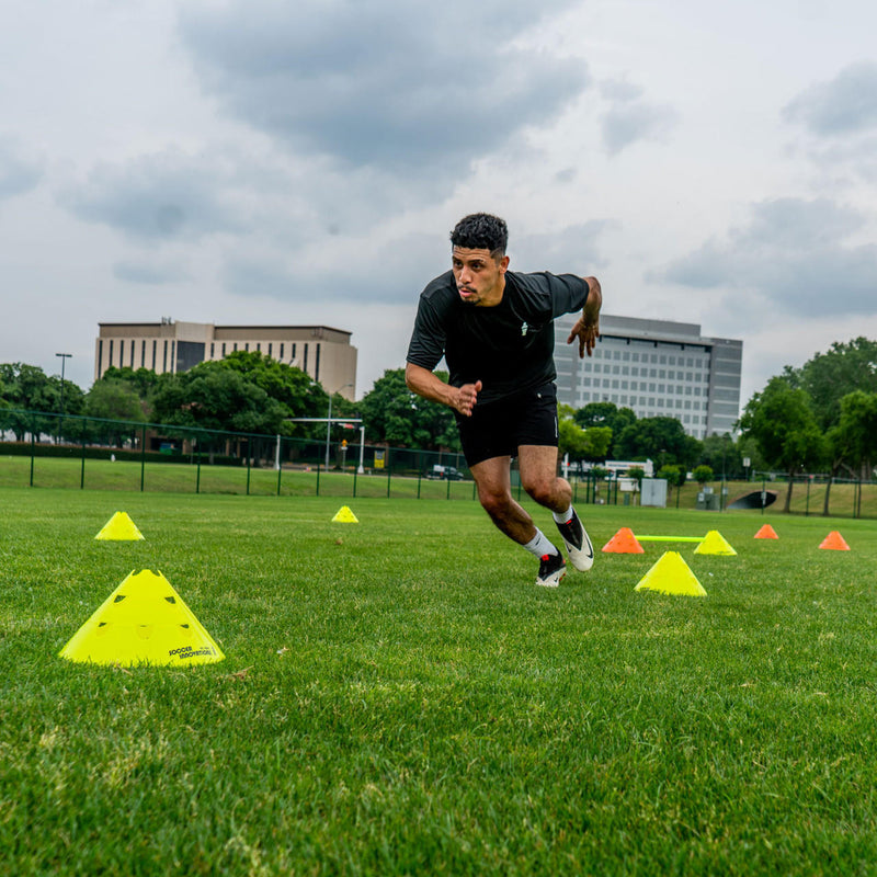 12" Three-Position Hurdle Cone Set by Soccer Innovations