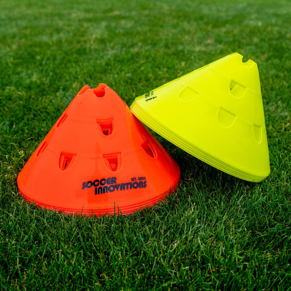 12" Three-Position Hurdle Cone Set by Soccer Innovations