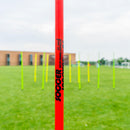 1" Agility Pole Set with Ground Spikes by Soccer Innovations