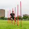 1" Agility Pole Set with Ground Spikes by Soccer Innovations