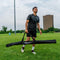 1" Agility Pole Set with Ground Spikes by Soccer Innovations