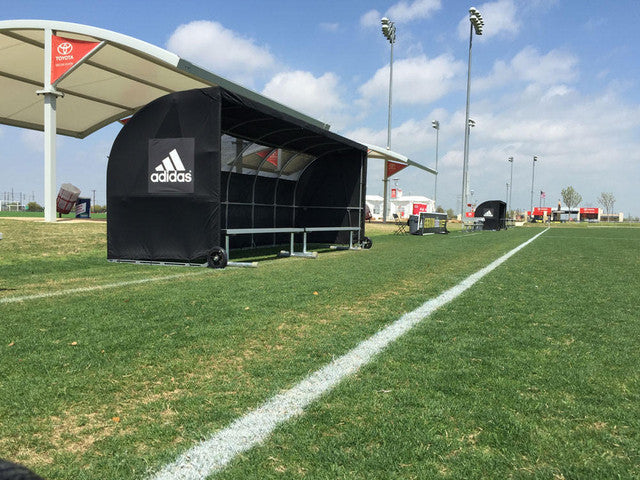 MVP IV Team Soccer Bench Shelter by Soccer Innovations