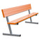 Jaypro Soccer Player Bench With Seat Back (Portable)