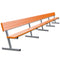 Jaypro Soccer Player Bench With Seat Back (Portable)