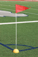 Bison Soccer Corner Flags (Set)-Soccer Command