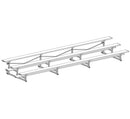 Jaypro Soccer Tip & Roll Bleacher (3 Row - Single Foot Plank)-Soccer Command