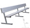 Jaypro Soccer Player Bench With Seat Back (Portable)