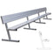 Jaypro Soccer Player Bench With Seat Back (Portable)