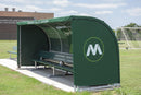 MVP IV Team Soccer Bench Shelter by Soccer Innovations