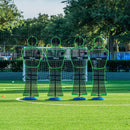 Soccer Wall Turf Mannequins by Soccer Innovations (Set of 4)