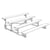 Jaypro Soccer Tip & Roll Bleacher (4 Row - Single Foot Plank)