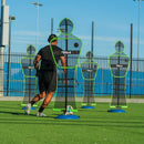 Soccer Wall Turf Mannequins by Soccer Innovations (Set of 4)