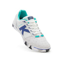 Kelme Elite Futsal Shoes (white/royal)