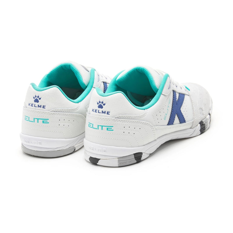 Kelme Elite Futsal Shoes (white/royal)