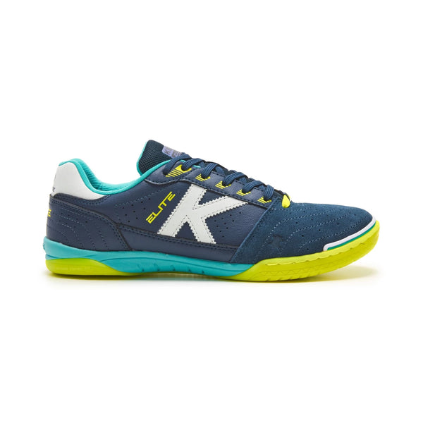 Kelme Elite Futsal Shoes navy lime Soccer Command