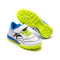 Kelme Goliero Turf Elastic Shoes (white/blue)