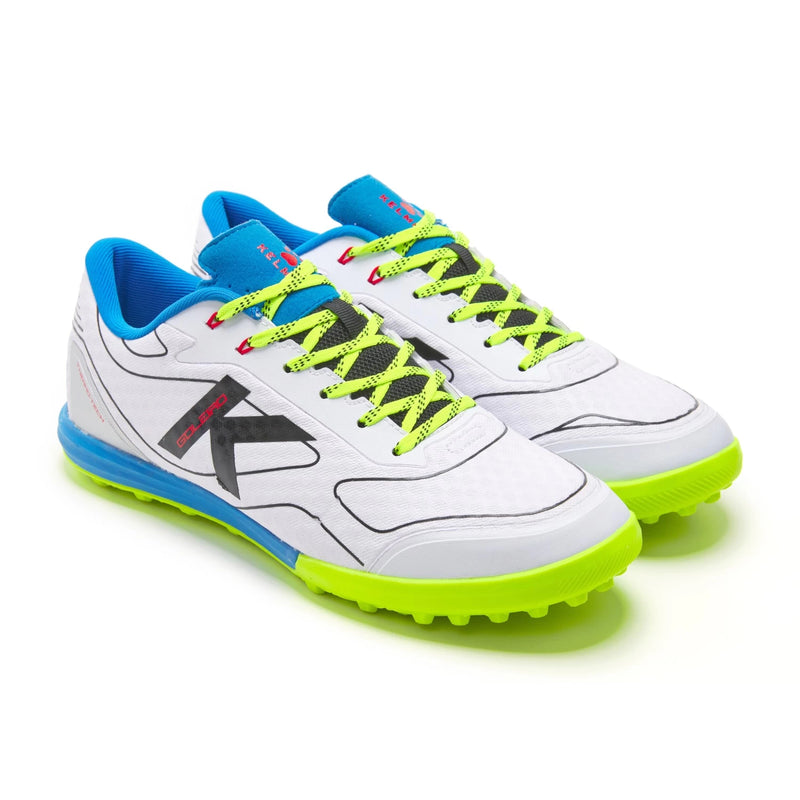 Kelme Goliero Turf Shoes (white/blue)