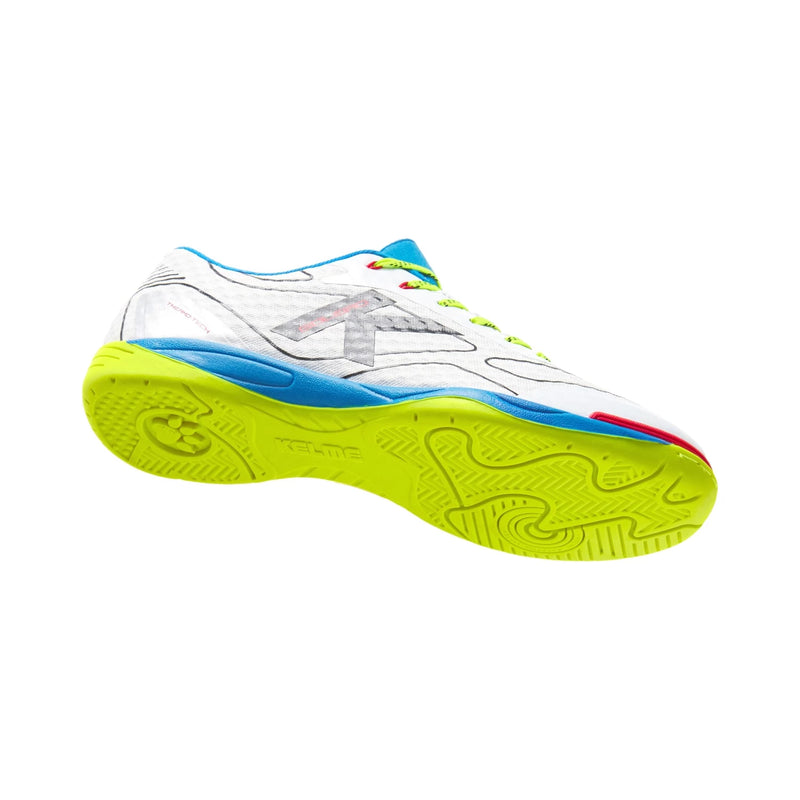 Kelme Goliero Futsal Shoes (white/blue)