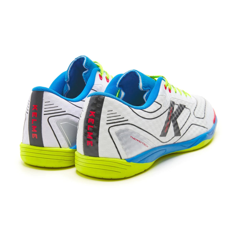 Kelme Goliero Futsal Shoes (white/blue)