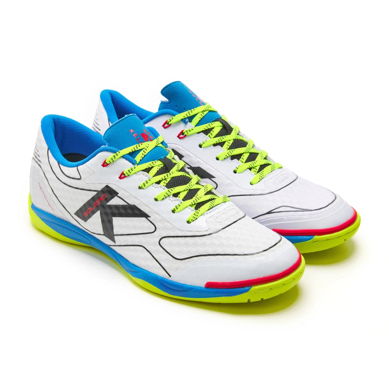 Kelme Goliero Futsal Shoes (white/blue)