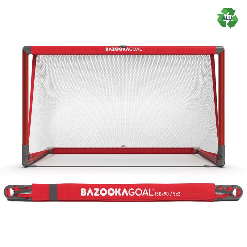 BazookaGoal 5'x3' Aluminum Portable Soccer Goal-Soccer Command