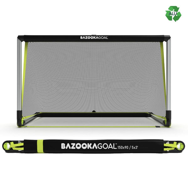 BazookaGoal 5'x3' Aluminum Portable Soccer Goal-Soccer Command