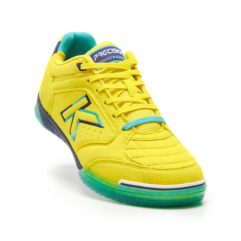 Kelme Precision Futsal Shoes (yellow/navy)