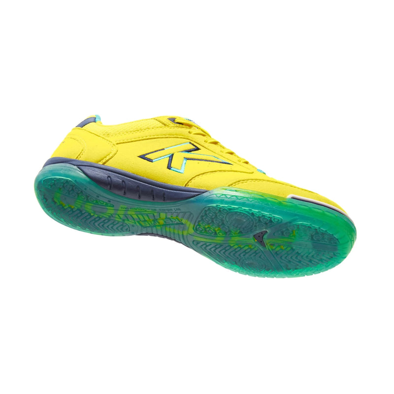 Kelme Precision Futsal Shoes (yellow/navy)