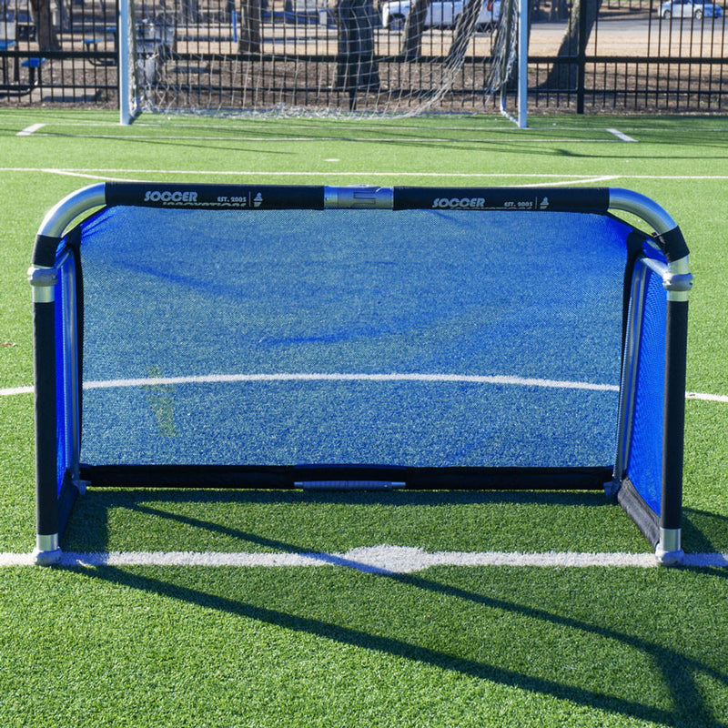 Aluminum QuickFold Soccer Goal by Soccer Innovations