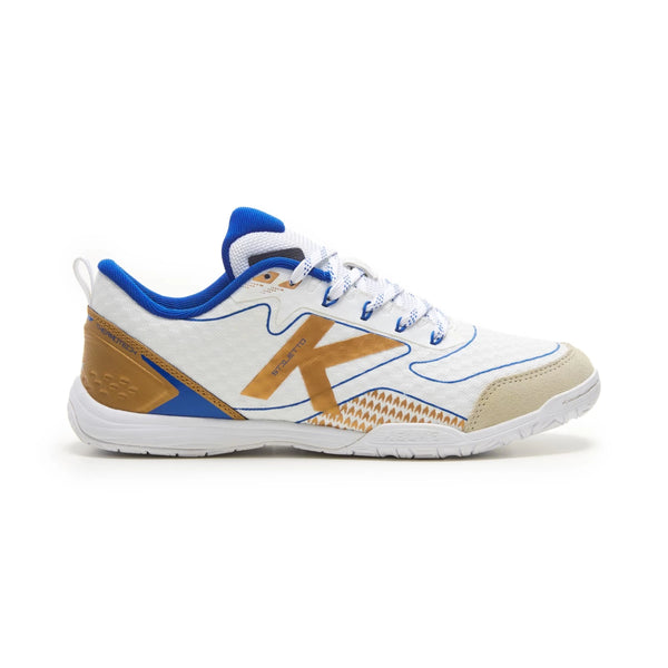 Kelme Stiletto Futsal Shoes (white/gold)