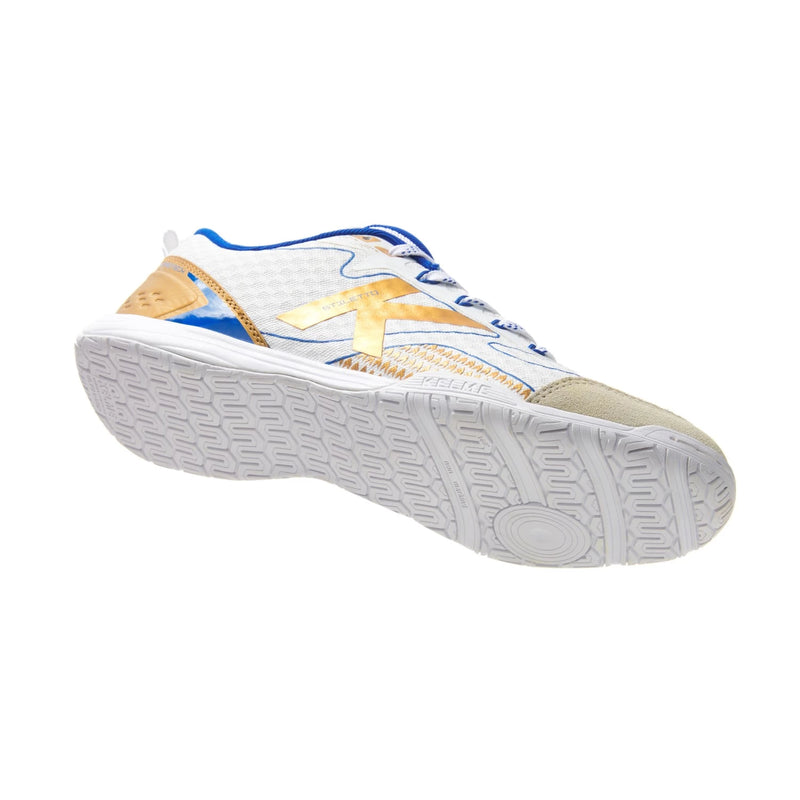 Kelme Stiletto Futsal Shoes (white/gold)