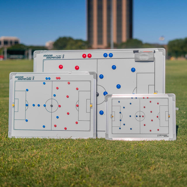 Deluxe Two-Sided Tactical Board by Soccer Innovations (3 Sizes)